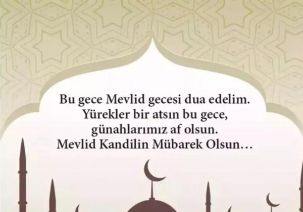 Mevlid Kandili Mesajları, Kandil Mesajları, 2025 Kandil Mesajları Nelerdir? Resimli Kandil Mesajı, Ayetli, Hadisli, Dualı Mesajlar...